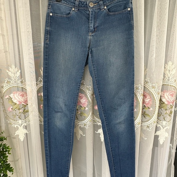 LC Lauren Conrad Blue jegging skinny Jeans size 4 - Picture 4 of 5